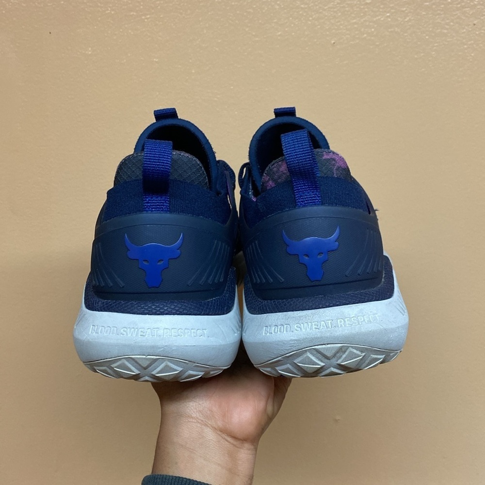 Under Armour Project Rock Disrupt “Bauhaus Blue” Size 12 - Picture 13 of 16